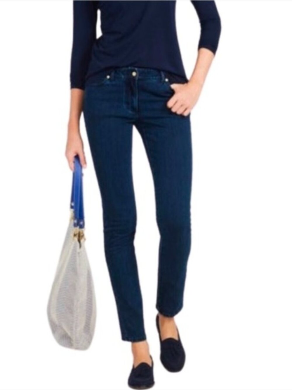 J Mclaughlin Dark Denim Lexi Jeans Size 12